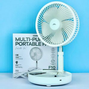 Remax 4800mah Remote Control Rechargeable Fan F10 Multi-Purpose Portable Fan Type C Charging